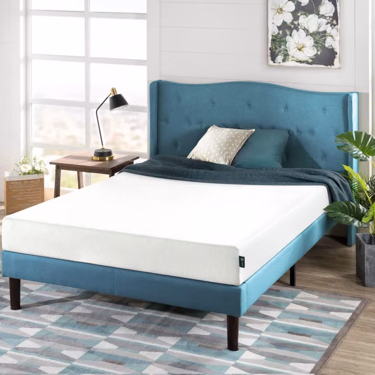 Materassi in memory foam, altezza 20,3 cm, misura queen, colore bianco