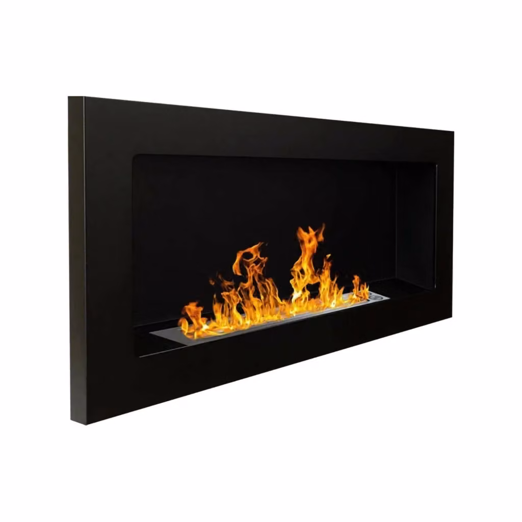 Camino a bioetanolo Aisone DMORA Nero L 90 cm x H 39 cm x P 12 cm – 2