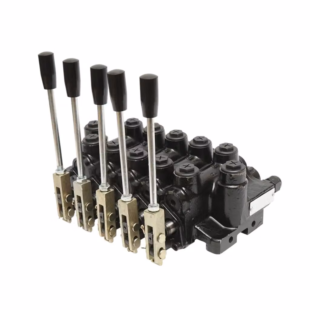Distributore oleodinamico a 5 leve colore nero – 2