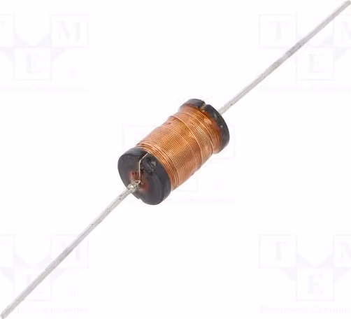 1x Induttore: filo ±5% montaggio a foro passante (THT) Q: 55 XHBHV-332J-02, induttanza 6,52Ω, 3,3mH, 0,345A, dimensioni Ø7,5x16mm