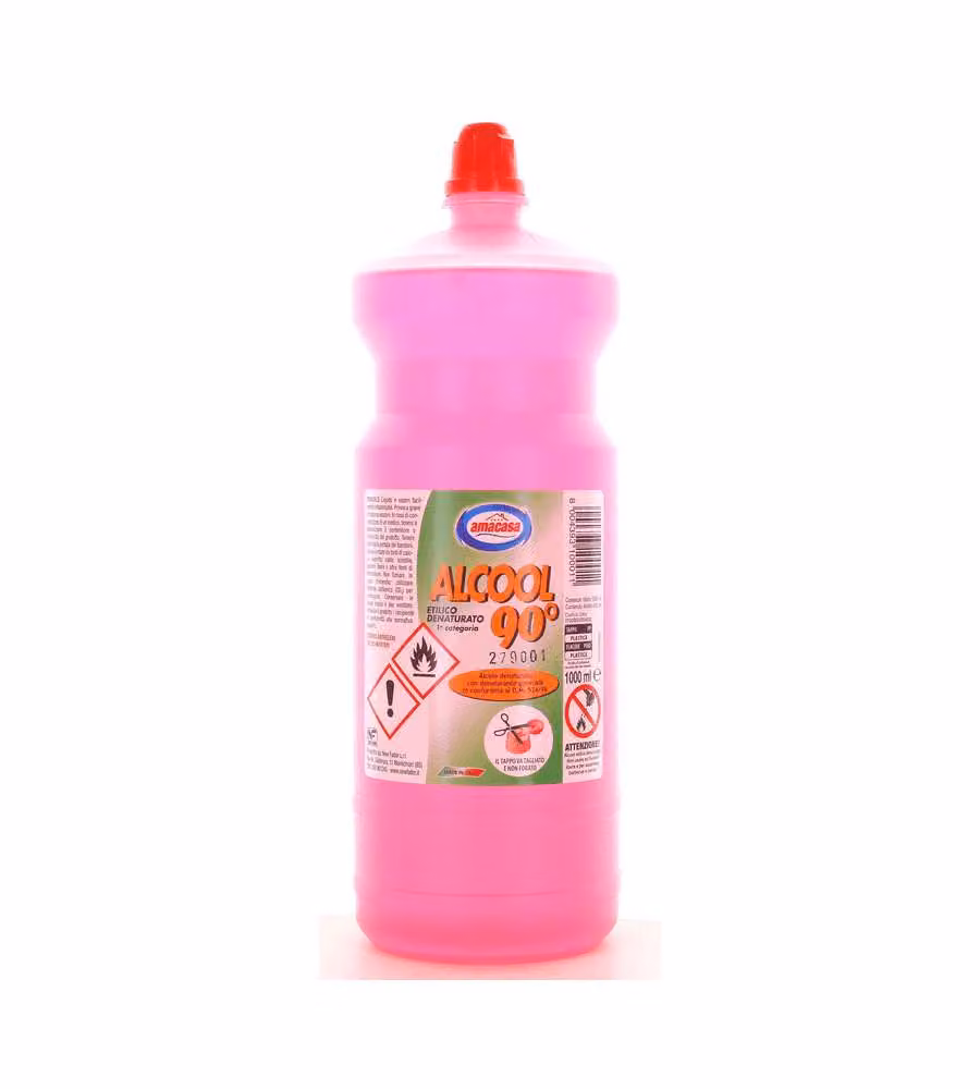 Alcool etilico Denaturato 90 gradi Amacasa 1L