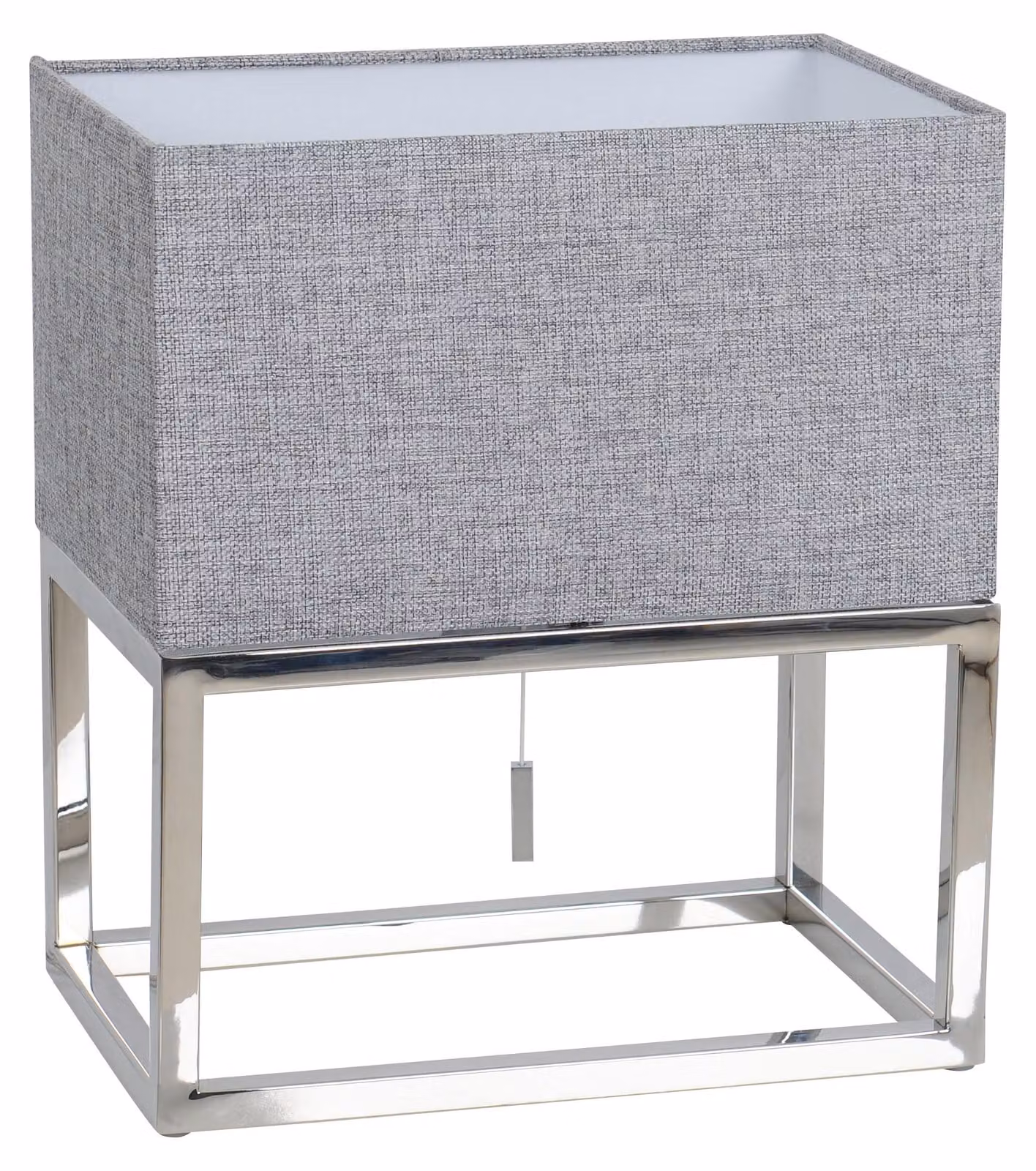 Alfa lampada da tavolo E27 30x19cm grigio