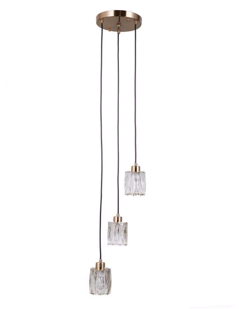 TORNO PND-40813-3R-HBR Italux lampada a sospensione