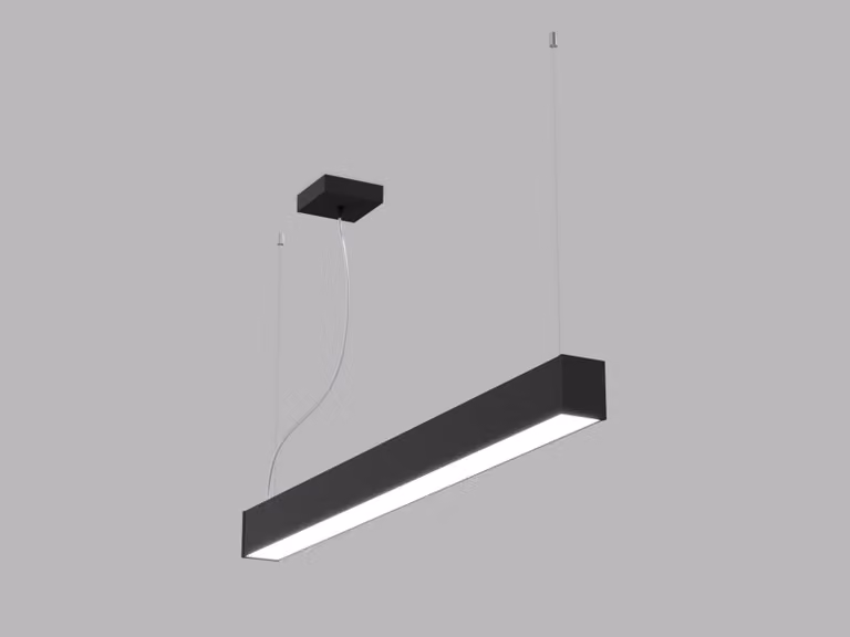 LED2 3237953D Lampada a sospensione NOLI II 90 P-Z, B DALI/PUSH 30W 3000K/3500K/4000K nera