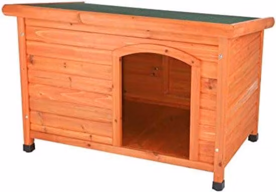 Grande cuccia in legno per cani di taglia media 104x72x68 cm