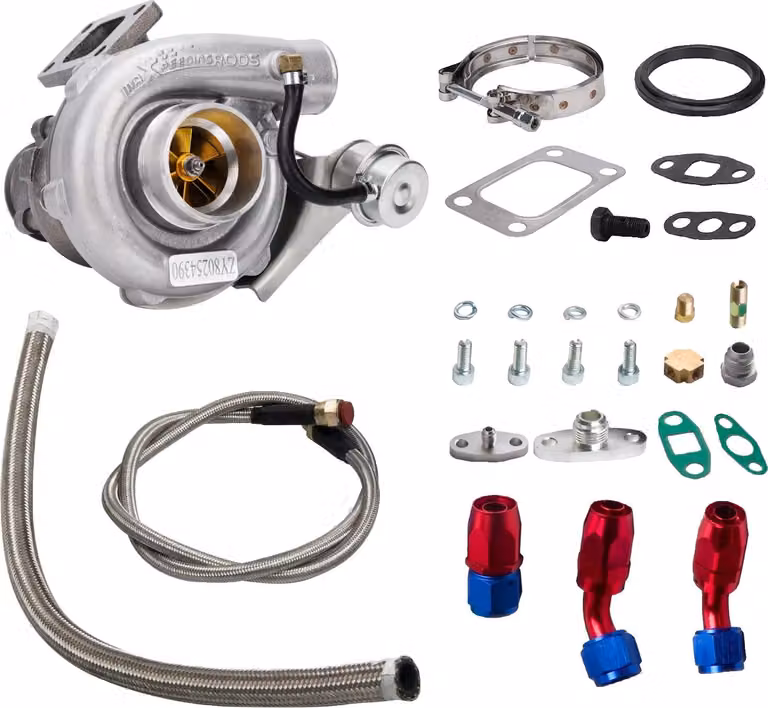 T3 Turbo, kit linea olio, supporta 420 CV