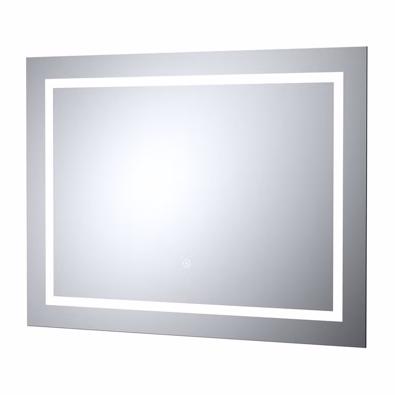Specchio con Illuminazione a LED 21W e Antiappannamento - 800mm x 600mm