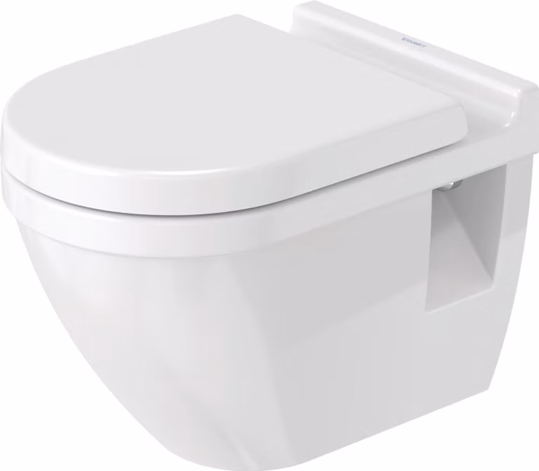 WC suspendu Duravit Starck 3 Lave-linge de 54 cm, 22000900001, 22000900001