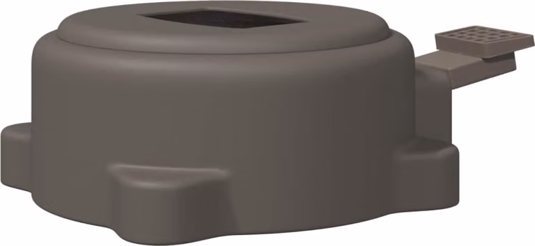 Base per ombrellone Argento 23 x 14 x 6 cm