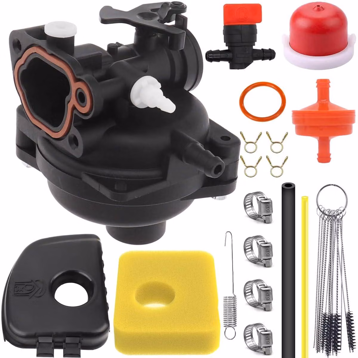 Kit carburatore per motori Briggs & Stratton serie 500 - Ricambi per motori da 125cc e 150cc - Modello 799583