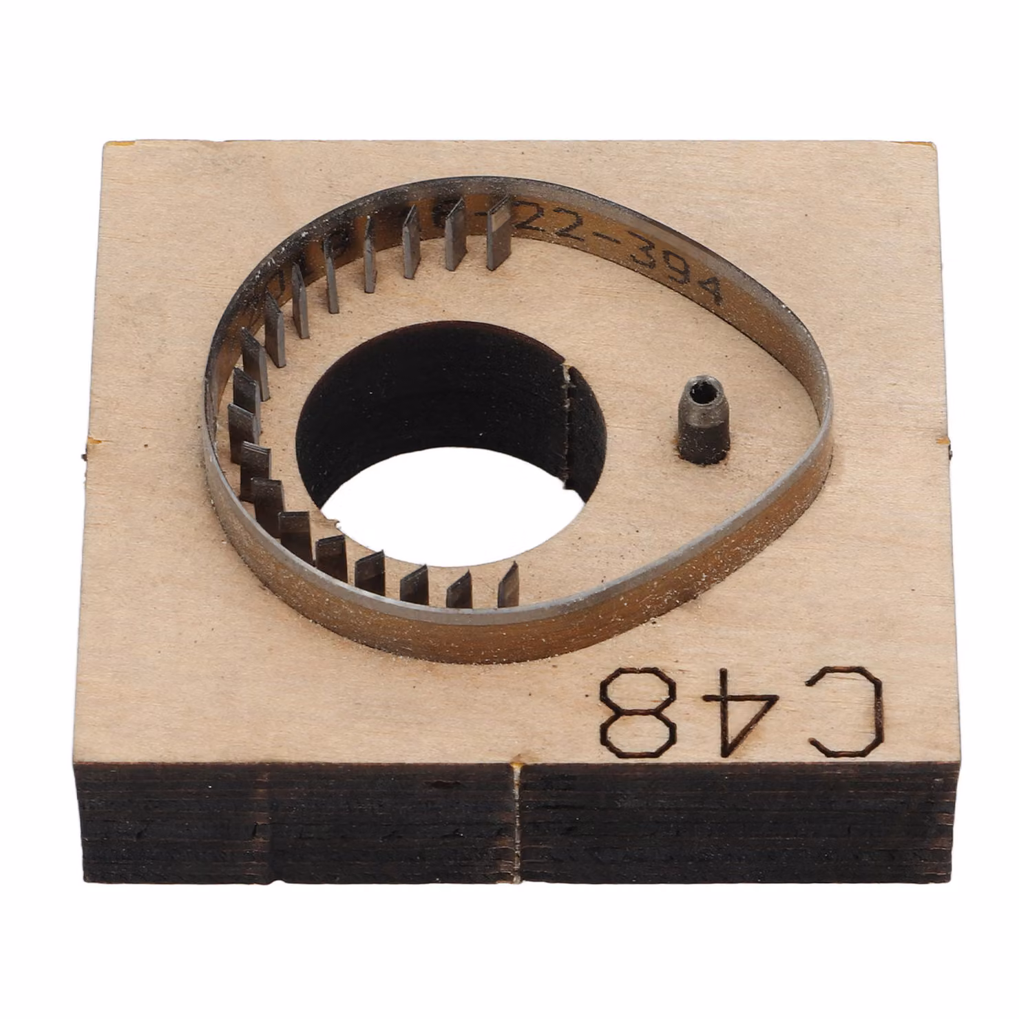 Stampo di taglio del cuoio, stampo di taglio del cuoio, stampo di taglio del cuoio, stampo di taglio del cuoio di DIY, stampo di taglio dell'anello chiave, strumento del cuoio del mestiere