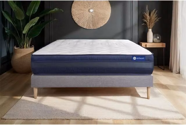 Kit rete e materasso Actiflex tech 120x220cm - Spessore : 24cm - Molle insacchettate e memory foam- molto rigido