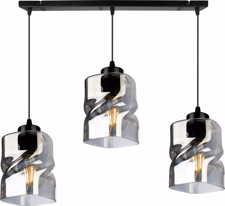 Moderna Lampada A Sospensione In Vetro