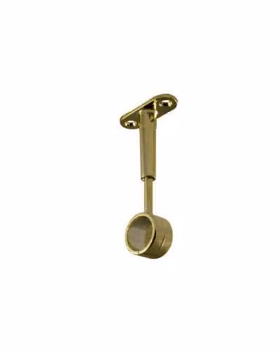 Supporti ciechi per tubo tondo - ottonato - 2 pz