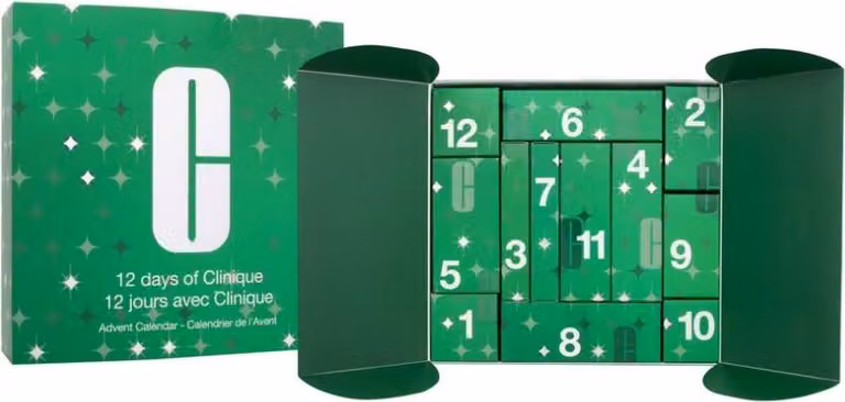 Calendario dell'avvento Clinique per 12 giorni