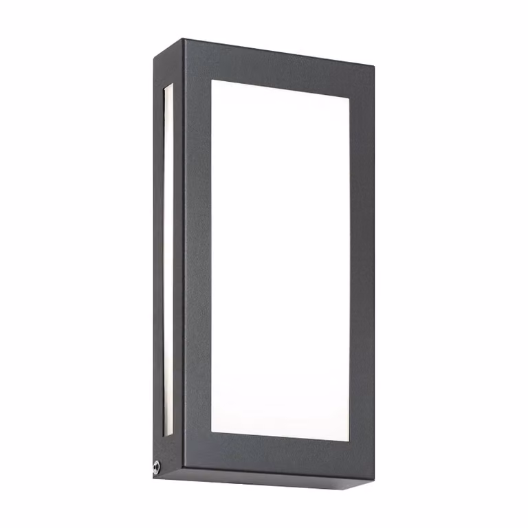 CMD Applique LED da esterni Aqua Rain Mini, antracite Mini, Nero, Acciaio Inox, Moderno