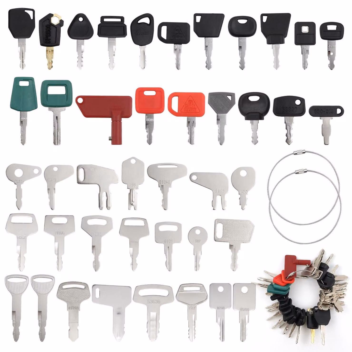 Solidchoice - Set di 42 chiavi per macchinari edili