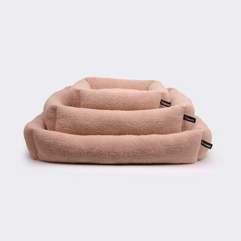 Trimmi Teddy Dog Bed Rosé Taglia M - Morbido e confortevole