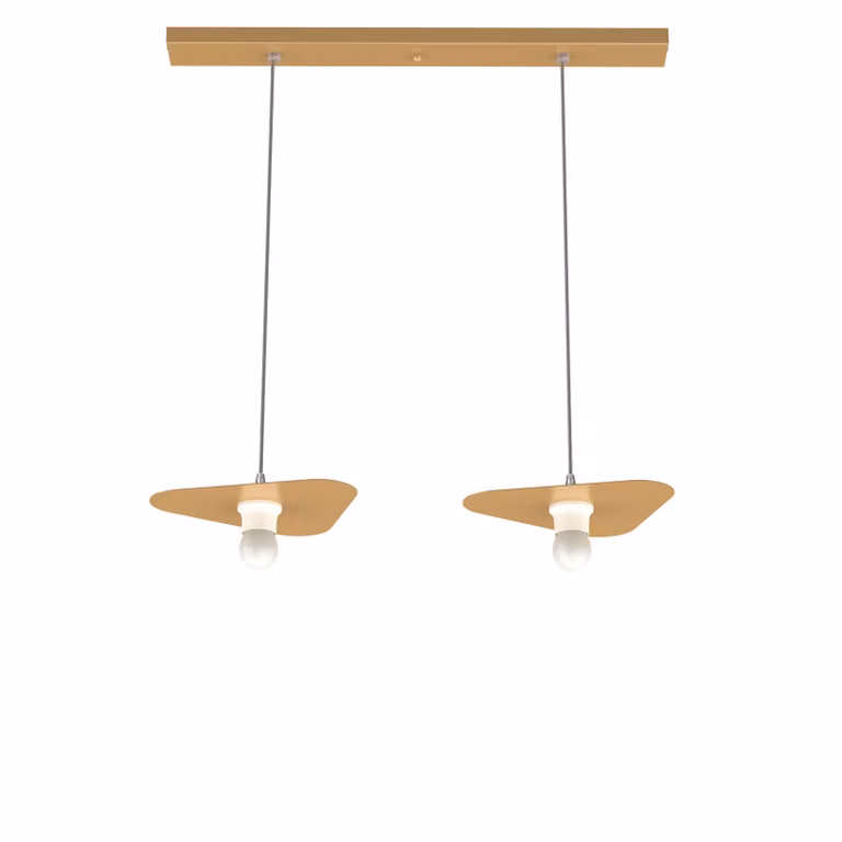 Lampada A Sospensione Cloud Lineare A 2 Luci, Monocolore Opaca