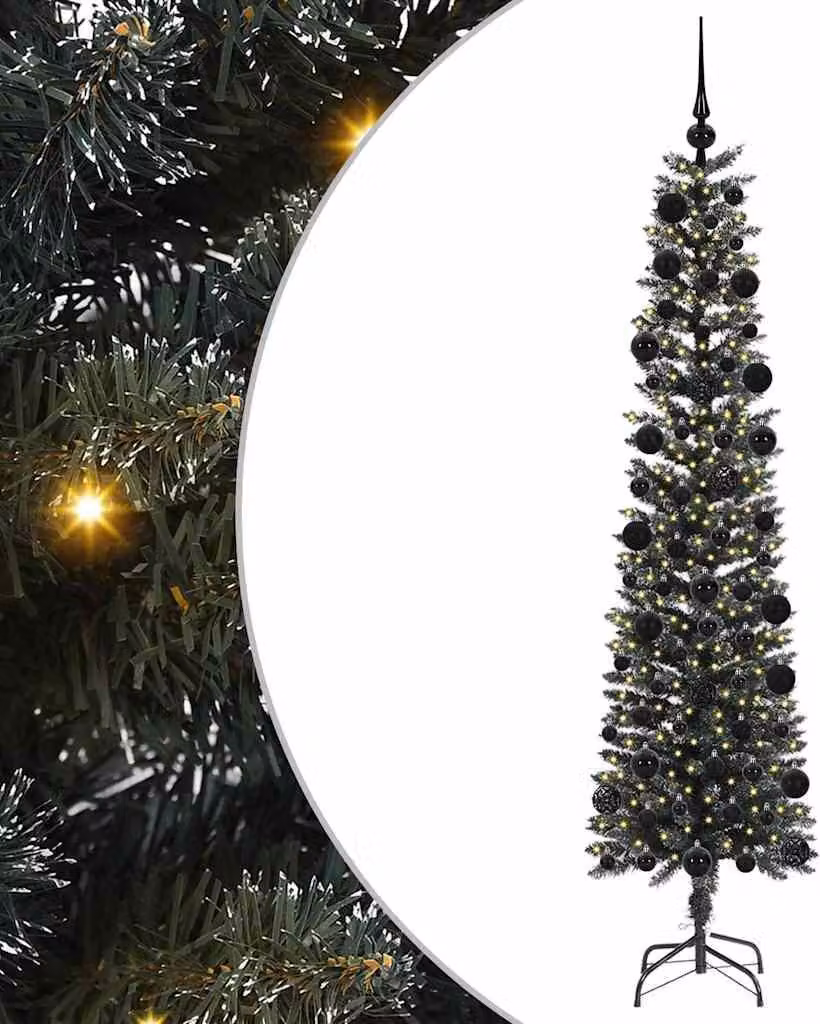Albero di Natale artificiale con 300 LED Verde 210 cm