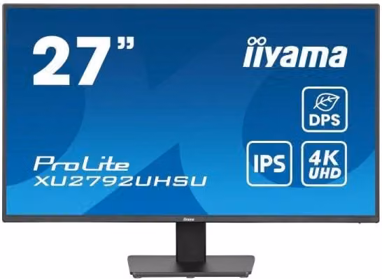 Monitor PC Iiyama Prolite XU2792UHSU-B6 da 27 pollici 4K Ultra HD LED IPS Nero – 1