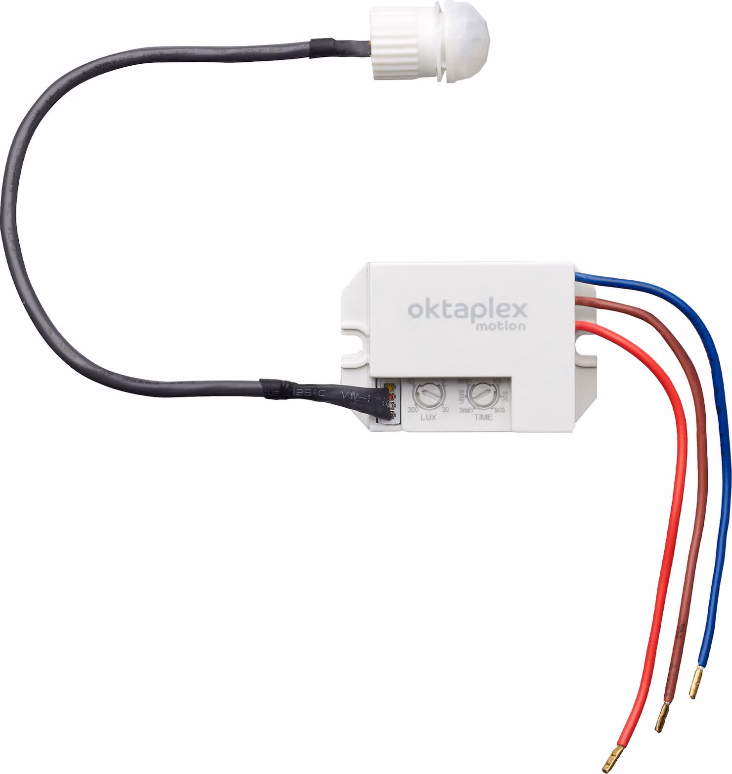 Oktaplex Mini rilevatore di movimento 360° kit retrofit IP65 sensore di movimento a infrarossi da incasso