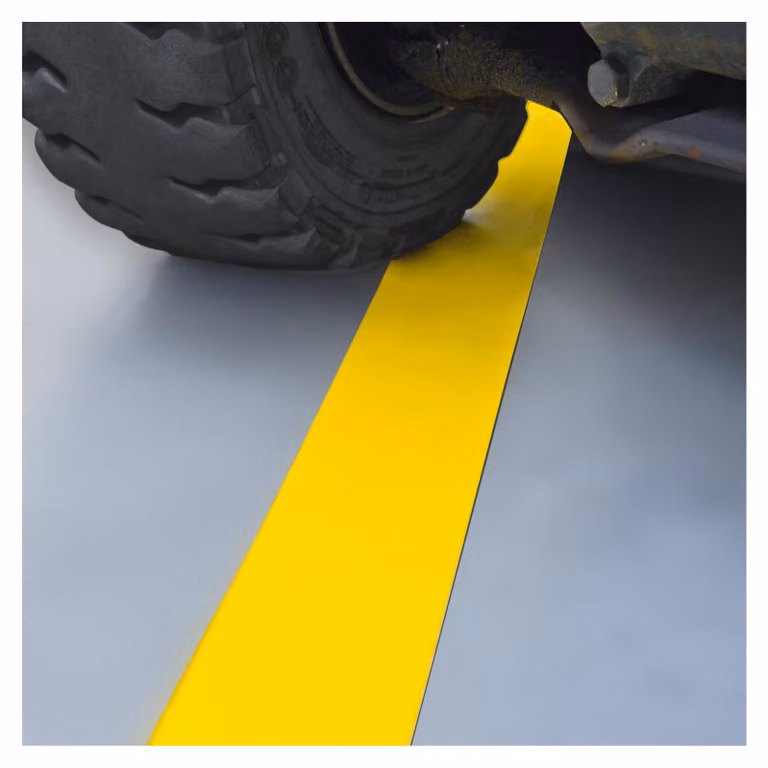 Nastro Moravia PROline in acciaio 75 giallo 6 m 75 mm x 6 m