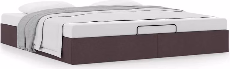 SYFAX™ Struttura Letto Pouf senza Materasso 180x200 cm in Tessuto