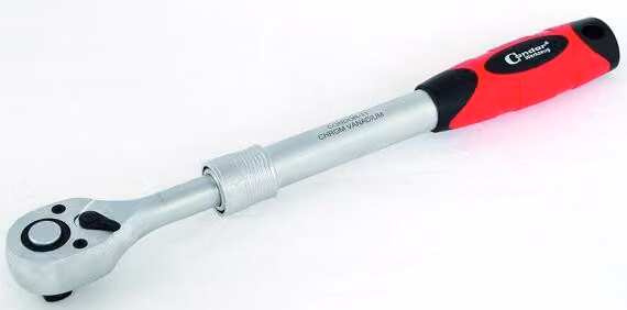 Utensile Condor Cricchetto a leva con prolunga telescopica, 1/4 ", 150-200 mm 1208/1