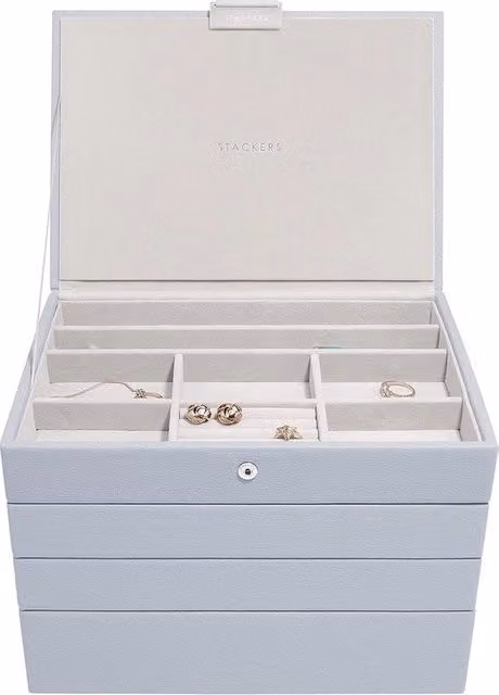 Scatola di gioielli classica a forma di lavanda - Set da 4