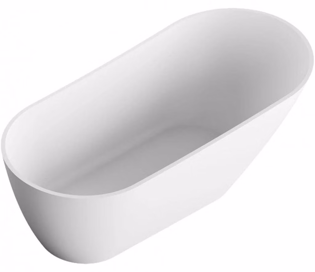 CERANO - Vasca da bagno freestanding in acrilico Savoia - bianco opaco - 170x80 cm
