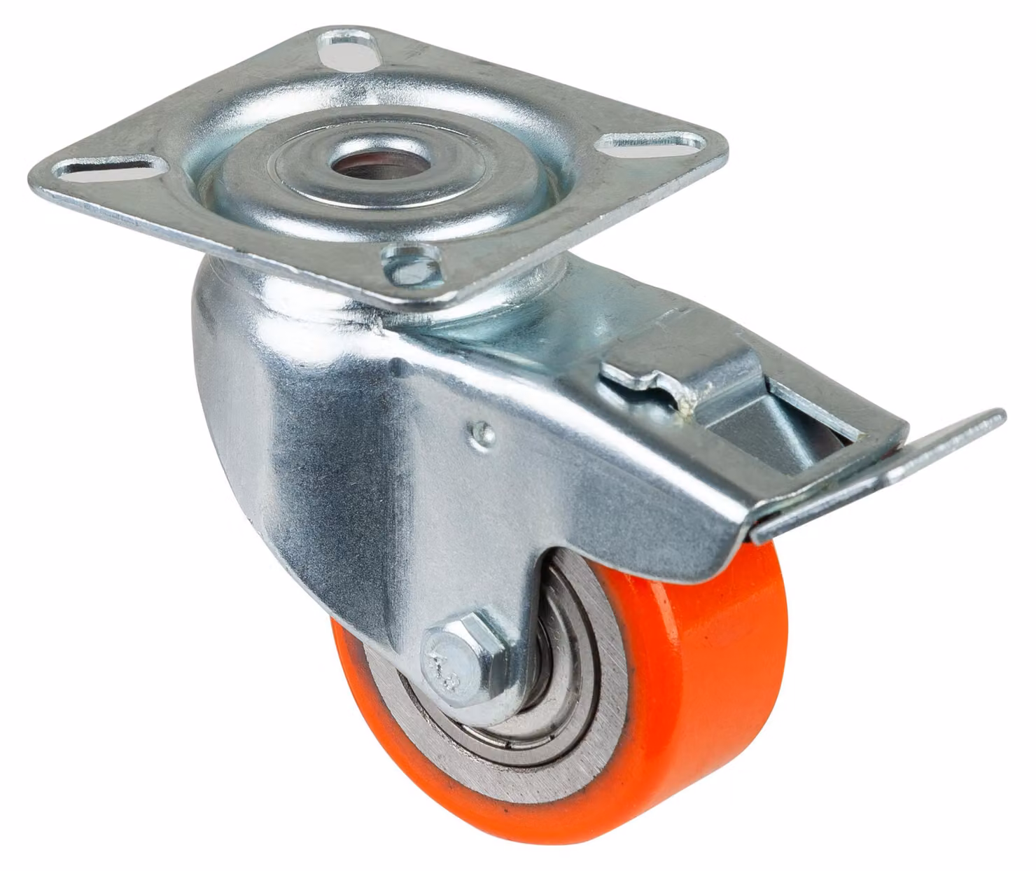 BS Ruote Ruote compatte A620.C10.050 Ruote girevoli con freno, diametro ruota 50 mm,