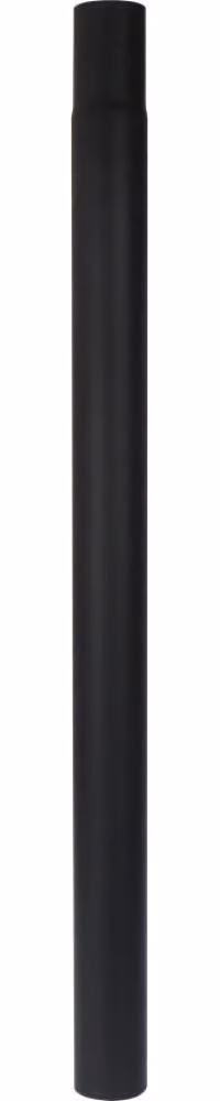 Prolunga LED line per palo luminoso regolabile in altezza 1 m per lampada da parco, lampada stradale, lampada industriale, nero