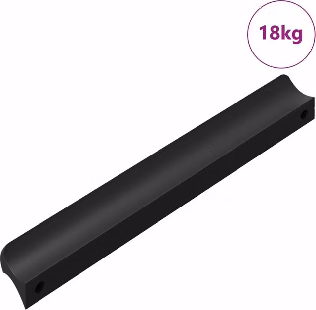 Manico CFW5859602 in alluminio nero opaco L: 106 mm, P: 7,4 mm, H: 15,5 mm