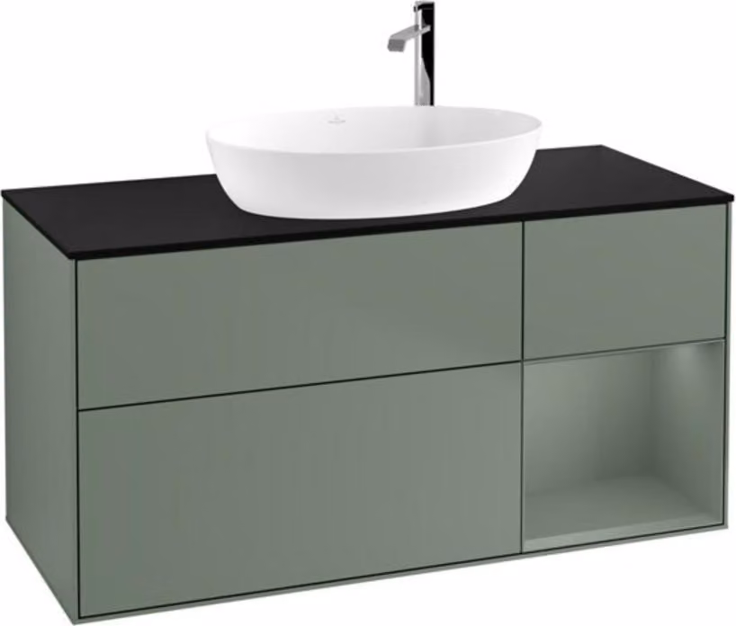 V&B mobile da parete Finion 120cm, Pl b m, Rg Oli. m Lac, Oli. m Lac