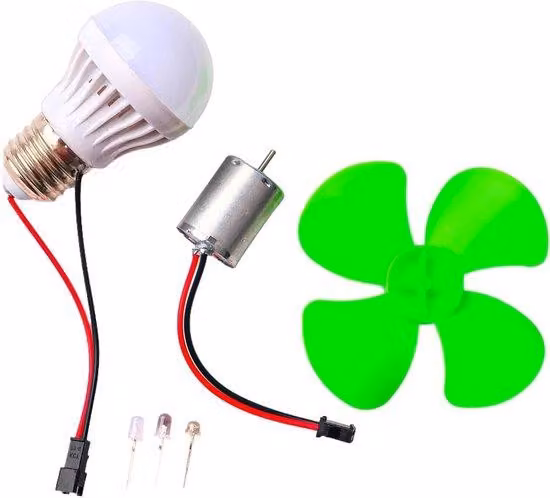 Motore per mini turbina eolica - Kit generatore di energia - Kit fai da te - Produzione efficiente di energia elettrica
