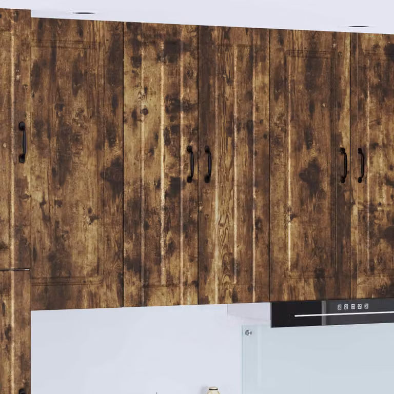Armadietto a muro vidaXL LUCCA moderno in legno Rovere Fumo L: 60 cm, P: 31 cm, H: 100 cm