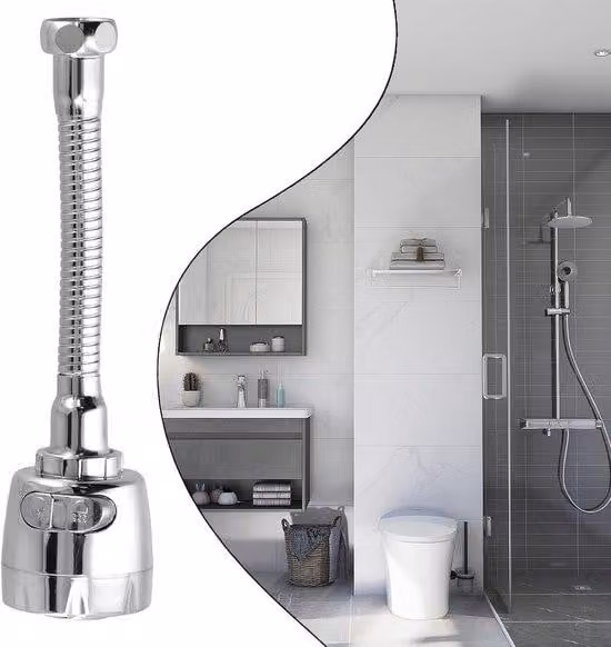 Riduttore di flusso flessibile per rubinetto – Rubinetto a risparmio idrico – Rubinetto da cucina
