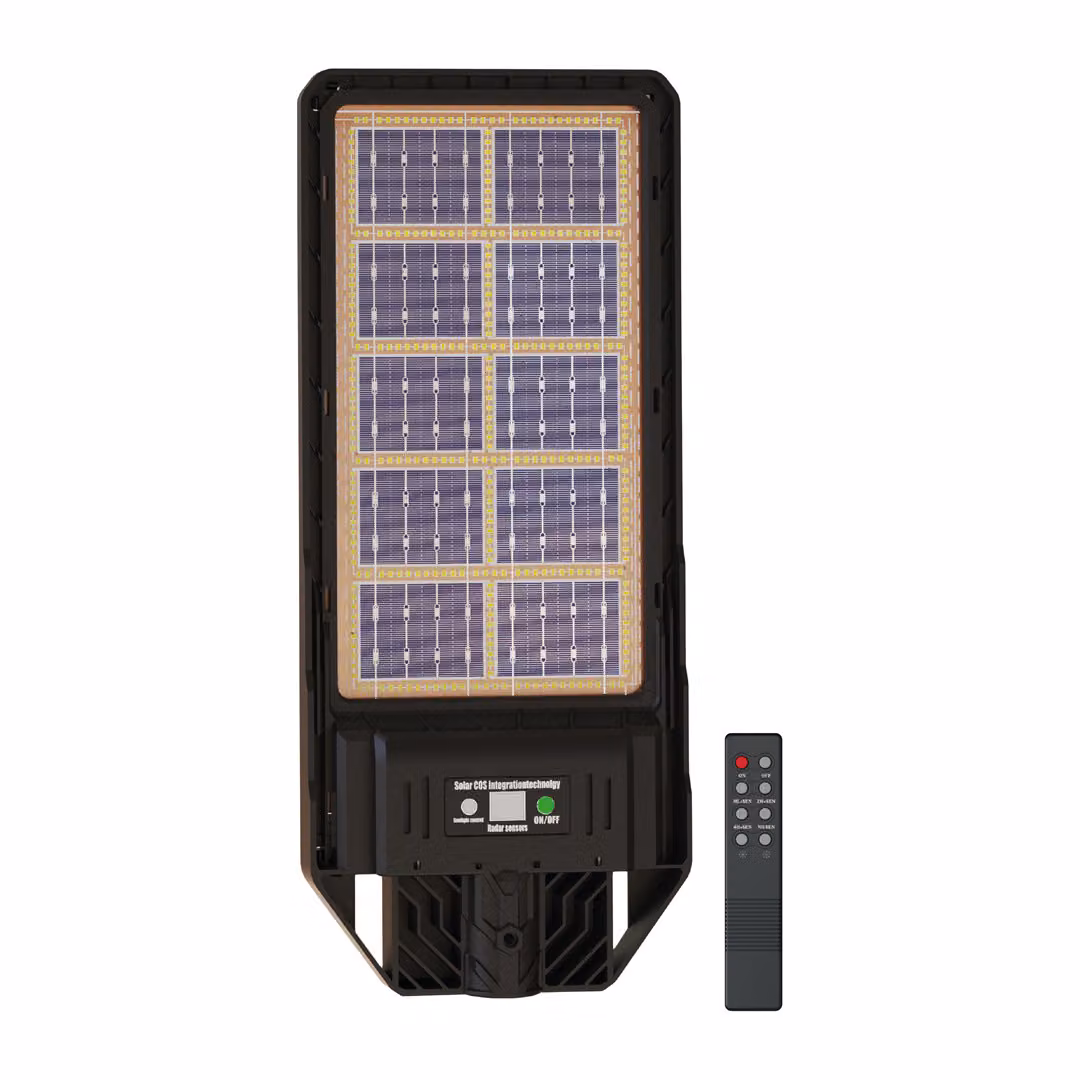 Kers Eko-Light LED lanterna solare 200W 1200lm 6500K sensore di movimento e telecomando