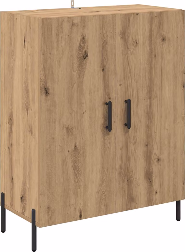 Credenza Rovere artigianale 69,5 x 34 x 90 cm Legno multistrato