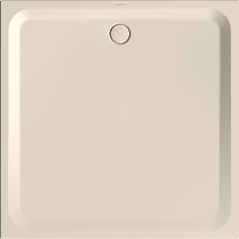Receveur de douche rectangulaire BetteUltra avec support de baignoire minimum, 1500x1500x35mm, 5984-001T1, 5984-001T1