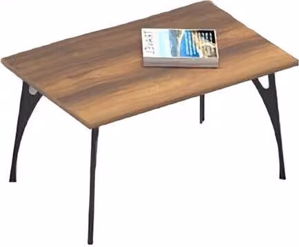 Arbeitszimmer Couchtisch Braun Beistelltisch Holztisch Tischchen Holz