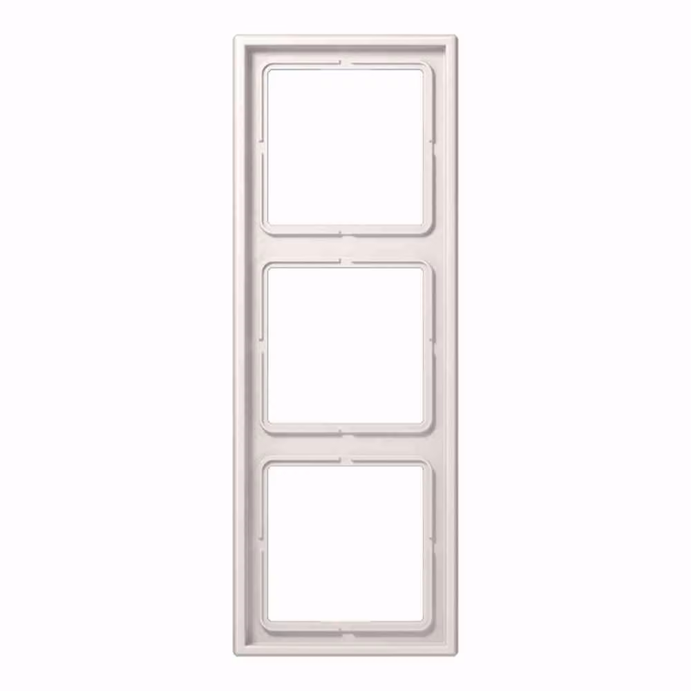 Jung LS 983 WW Telaio di copertura a 3 ganci bianco alpino LS990