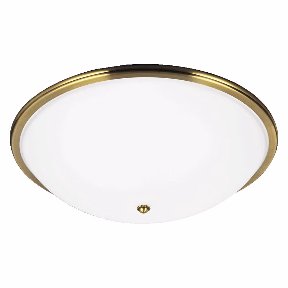 Plafoniera VIOLA 3xE27/40W Ø50cm oro ottone/bianco dimmerabile