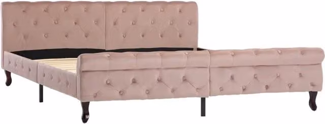 Giroletto Rosa in Velluto 180x200 cm 288569