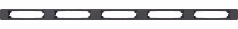 Cornice di copertura Gira 5f Gira E1 antracite 0215152