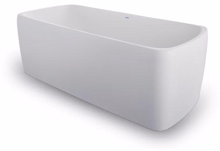 Duravit Collection One Baignoire îlot, en pose libre, 1800x800x440mm, 2 inclinaisons du dossier, blanc mat, 700911000000000, 700911000000000