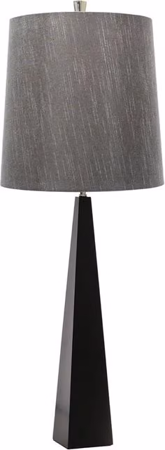 Lampada Da Scrivania Contemporanea Ascent Acciaio Nero 1 Luce E27