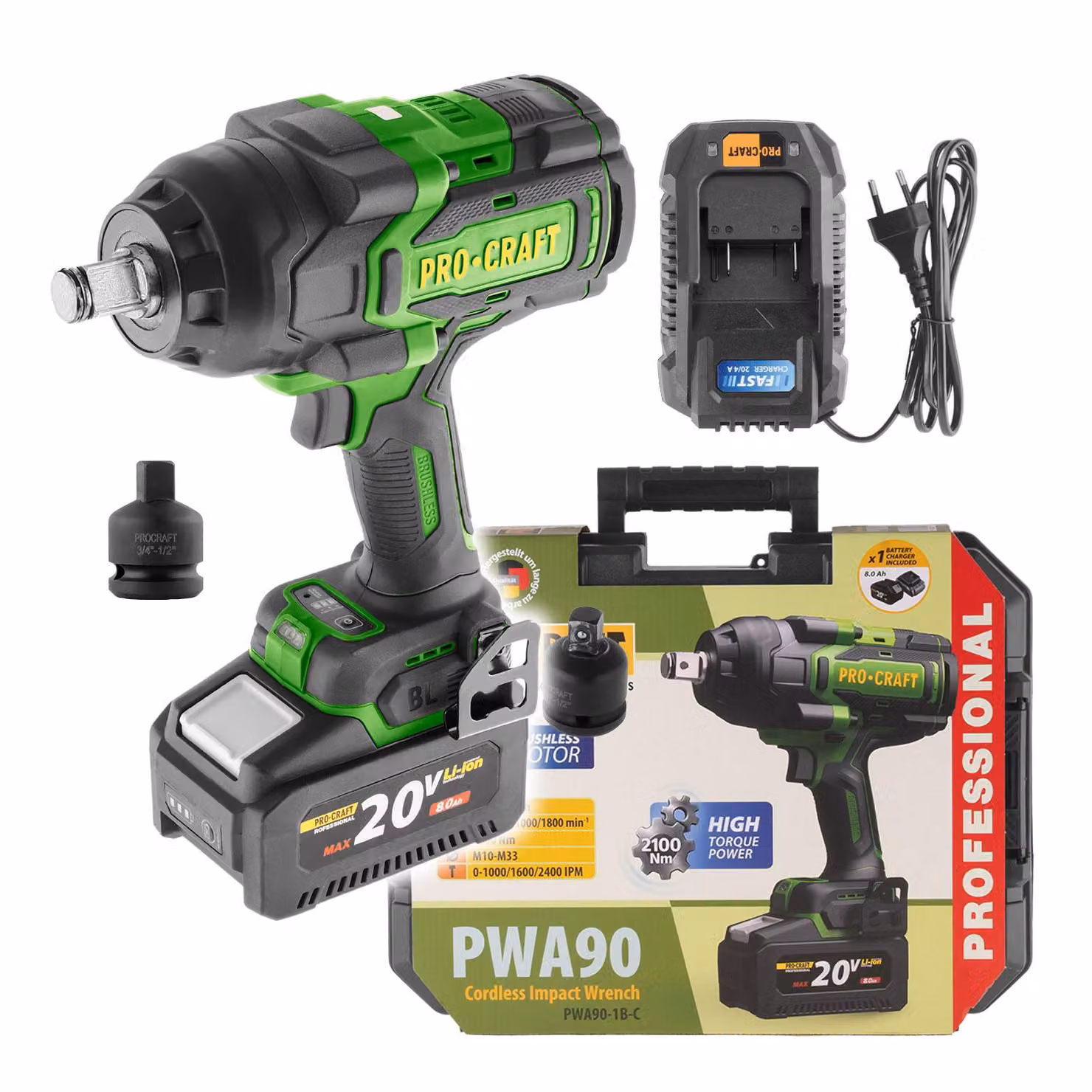 Avvitatore a impatto Procraft PWA90