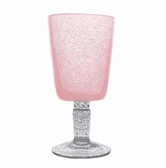 Calice da vino Memento Glass in vetro, Rosa, 6 pezzi